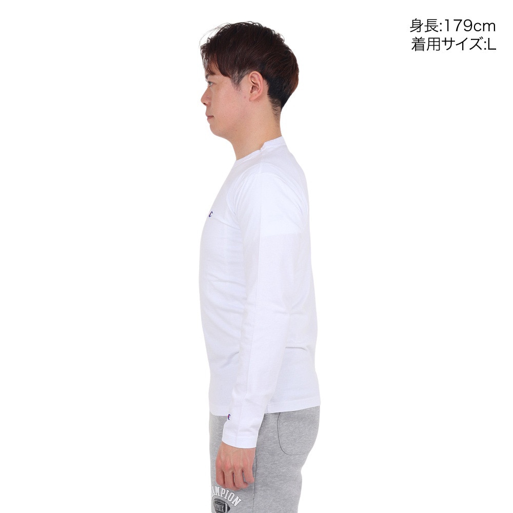 チャンピオン-ヘリテイジ（CHAMPION-HERITAGE）（メンズ）長袖Tシャツ メンズ ロングスリーブTシャツ 23FW C3-Y428 010