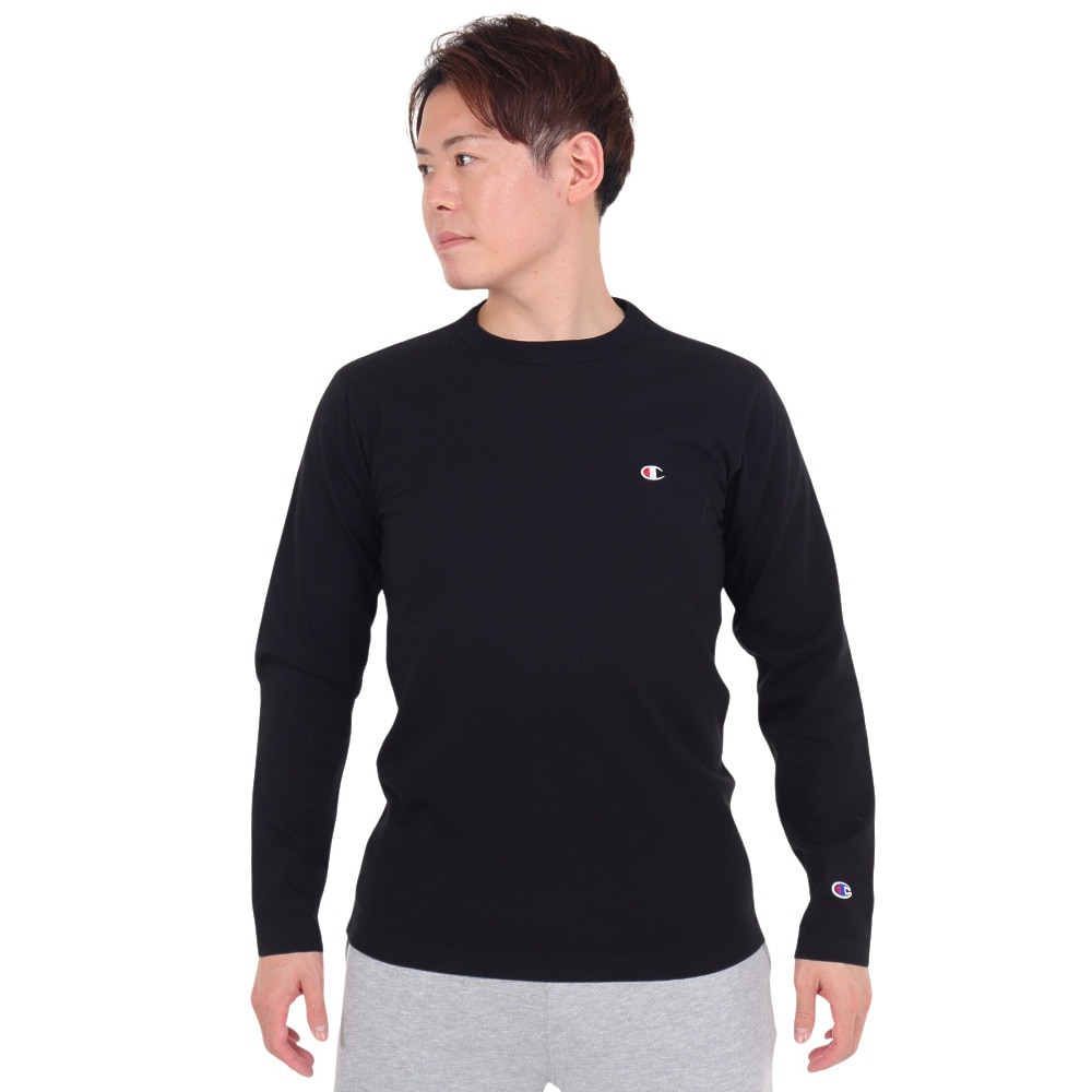チャンピオン-ヘリテイジ（CHAMPION-HERITAGE）（メンズ）長袖Tシャツ メンズ ロングスリーブTシャツ 23FW C3-Y428 090
