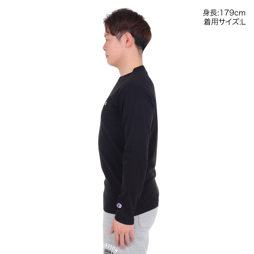 チャンピオン-ヘリテイジ（CHAMPION-HERITAGE）（メンズ）長袖Tシャツ メンズ ロングスリーブTシャツ 23FW C3-Y428 090