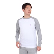 (メンズ)長袖Tシャツ メンズ ロングスリーブラグランTシャツ 23FW C3-Y429 070