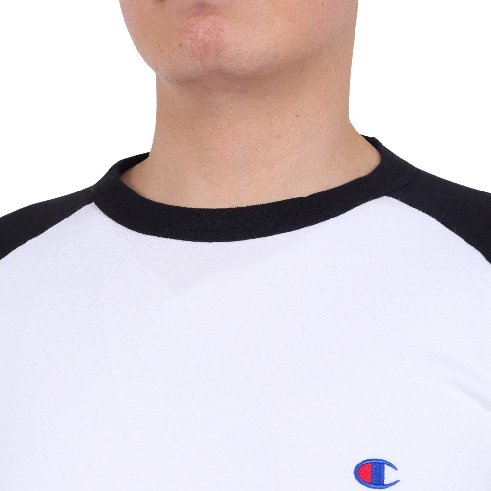 チャンピオン-ヘリテイジ（CHAMPION-HERITAGE）（メンズ）長袖Tシャツ メンズ ロングスリーブラグランTシャツ 23FW C3-Y429 090