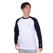 (メンズ)長袖Tシャツ メンズ ロングスリーブラグランTシャツ 23FW C3-Y429 370