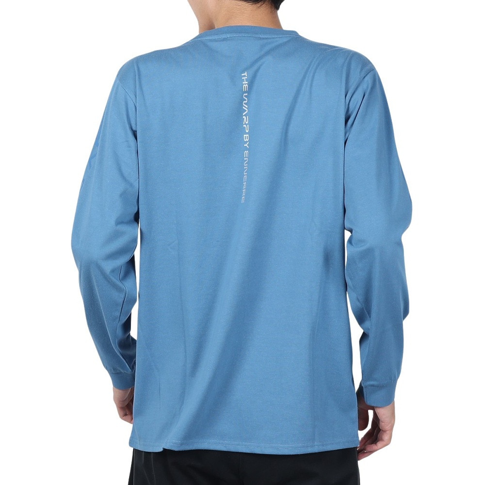 ザ・ワープ・バイ・エネーレ（The Warp By Ennerre）（メンズ）長袖 PRACTICE Tシャツ WB3RJB09 BLU