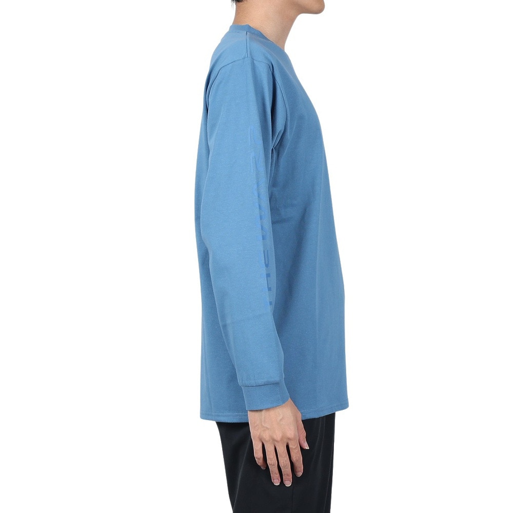 ザ・ワープ・バイ・エネーレ（The Warp By Ennerre）（メンズ）長袖 PRACTICE Tシャツ WB3RJB09 BLU