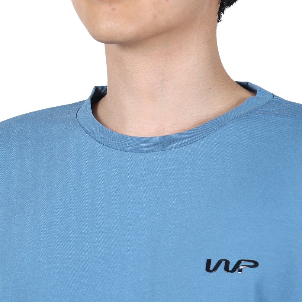 ザ・ワープ・バイ・エネーレ（The Warp By Ennerre）（メンズ）長袖 PRACTICE Tシャツ WB3RJB09 BLU