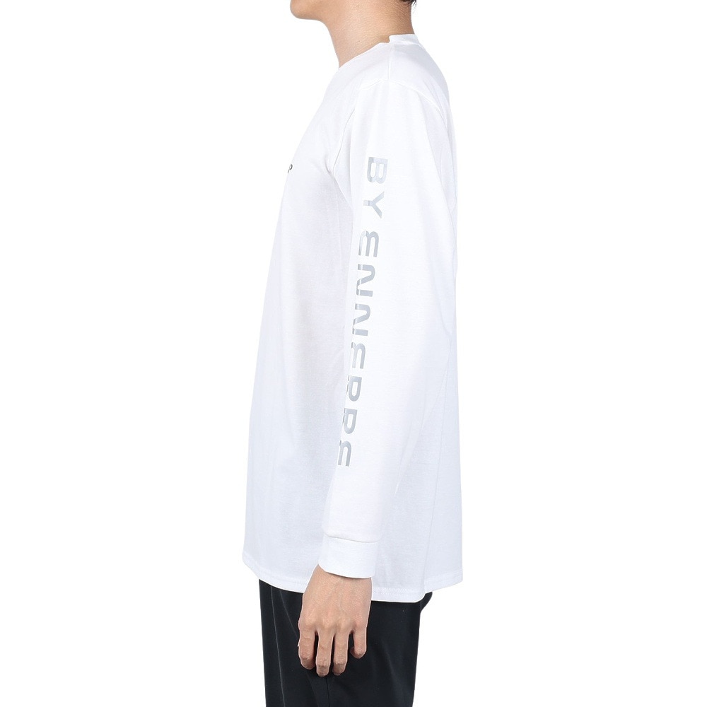 ザ・ワープ・バイ・エネーレ（The Warp By Ennerre）（メンズ）長袖 PRACTICE Tシャツ WB3RJB09 WHT