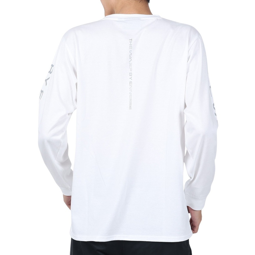 ザ・ワープ・バイ・エネーレ（The Warp By Ennerre）（メンズ）長袖 PRACTICE Tシャツ WB3RJB09 WHT