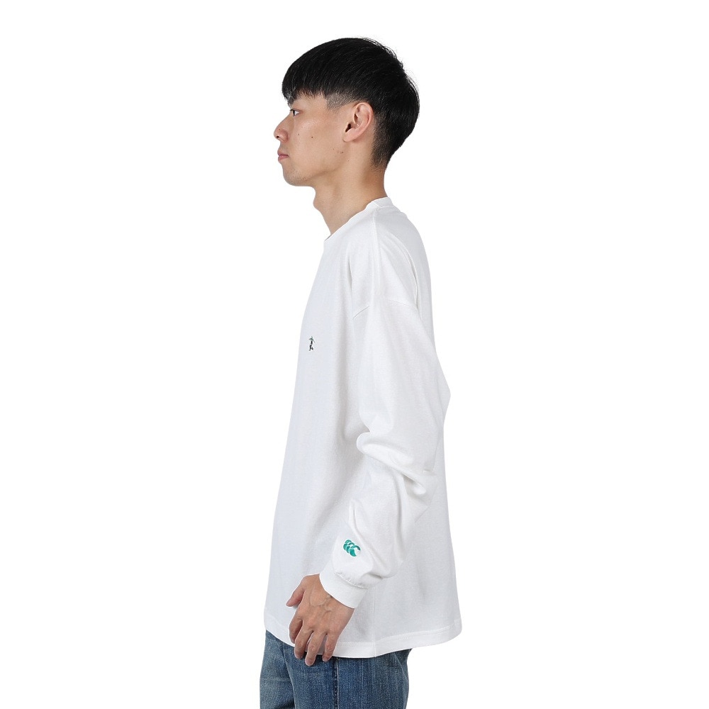カンタベリー（canterbury）（メンズ）エンブロイダリー長袖Tシャツ RA425774 RN