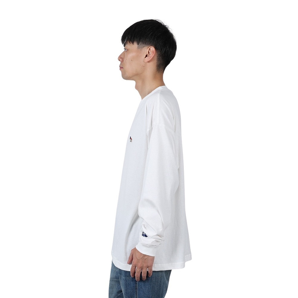 カンタベリー（canterbury）（メンズ）エンブロイダリー長袖Tシャツ RA425774 TE