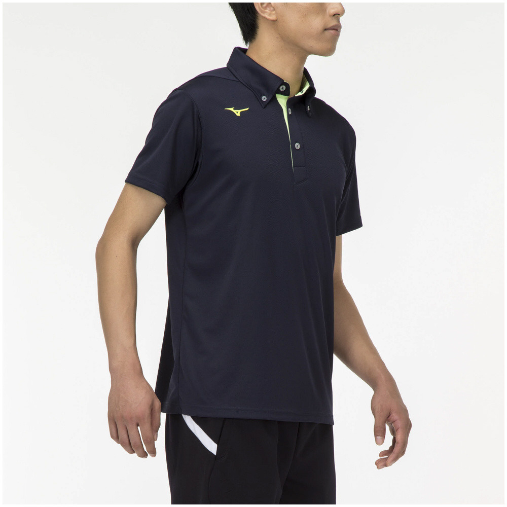 ミズノ（MIZUNO）（メンズ）半袖ポロシャツ メンズ TL ボタンダウン 32MA218014
