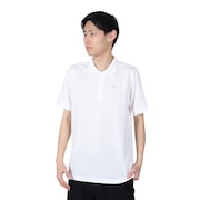 プーマ（PUMA）（メンズ）半袖ポロシャツ メンズ 接触冷感 ドライプラスクール 671131 02 WHT