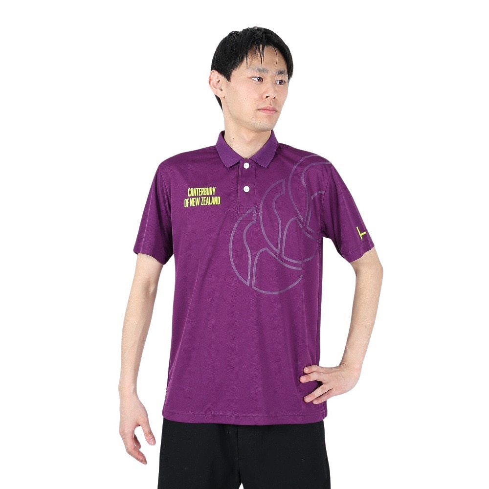 カンタベリー（canterbury）（メンズ）半袖Tシャツ メンズ ドライ 速乾 ドライプラス RA32179 79★★★