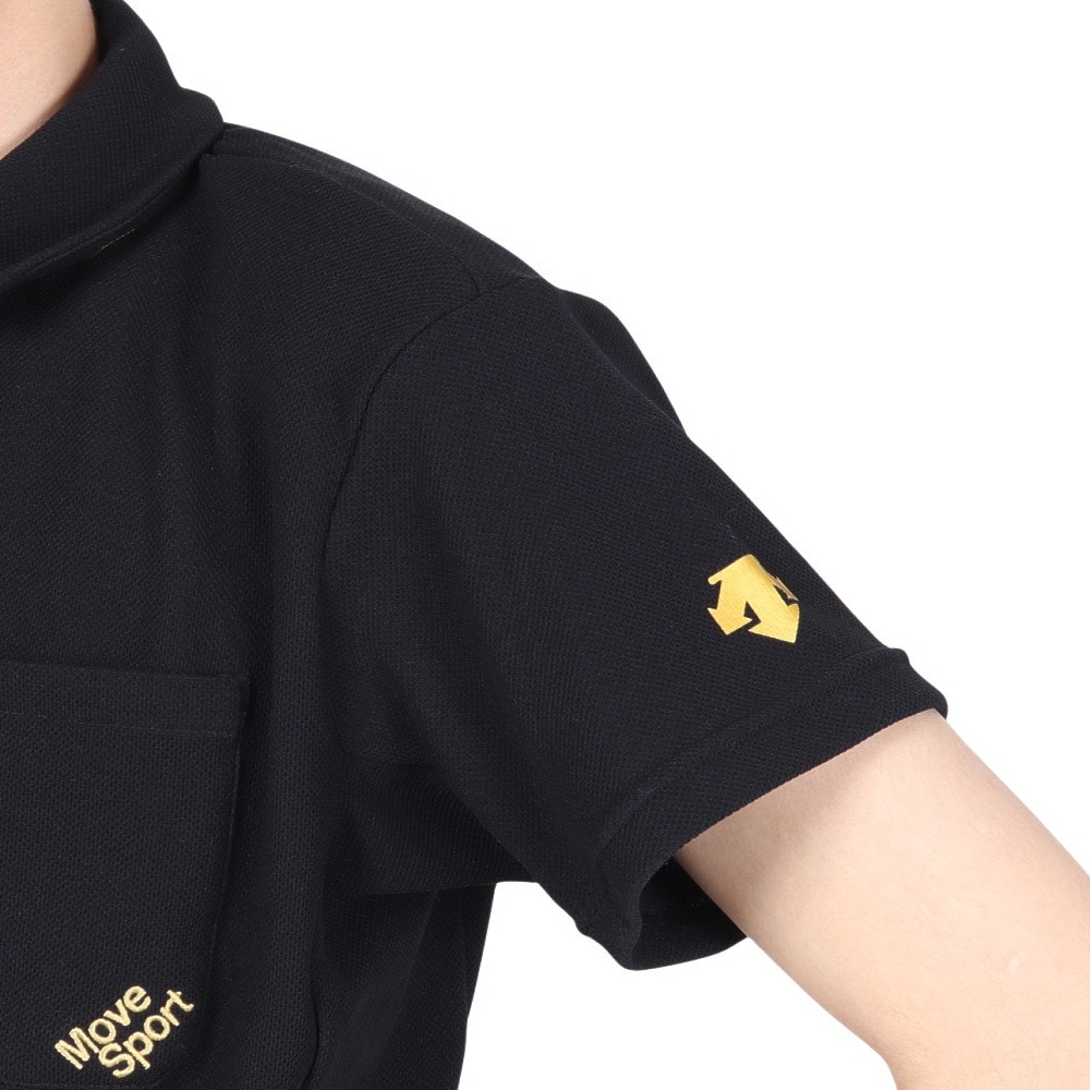 デサント（DESCENTE）（メンズ）SUNSCREEN ポロシャツ DX-C1663 BKGD★★★