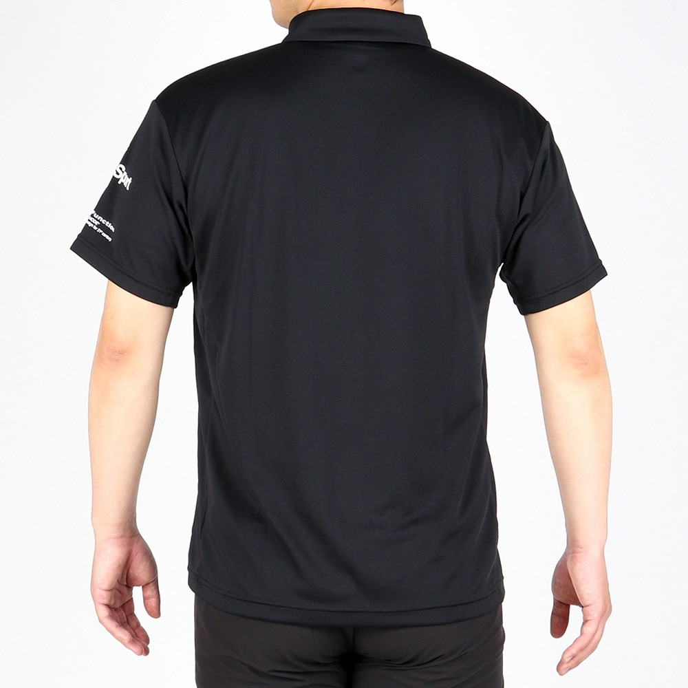 デサント（DESCENTE）（メンズ）半袖ポロシャツ メンズ 接触冷感 ドライ 速乾 ドライプラス DX-C1712XB BK★★★