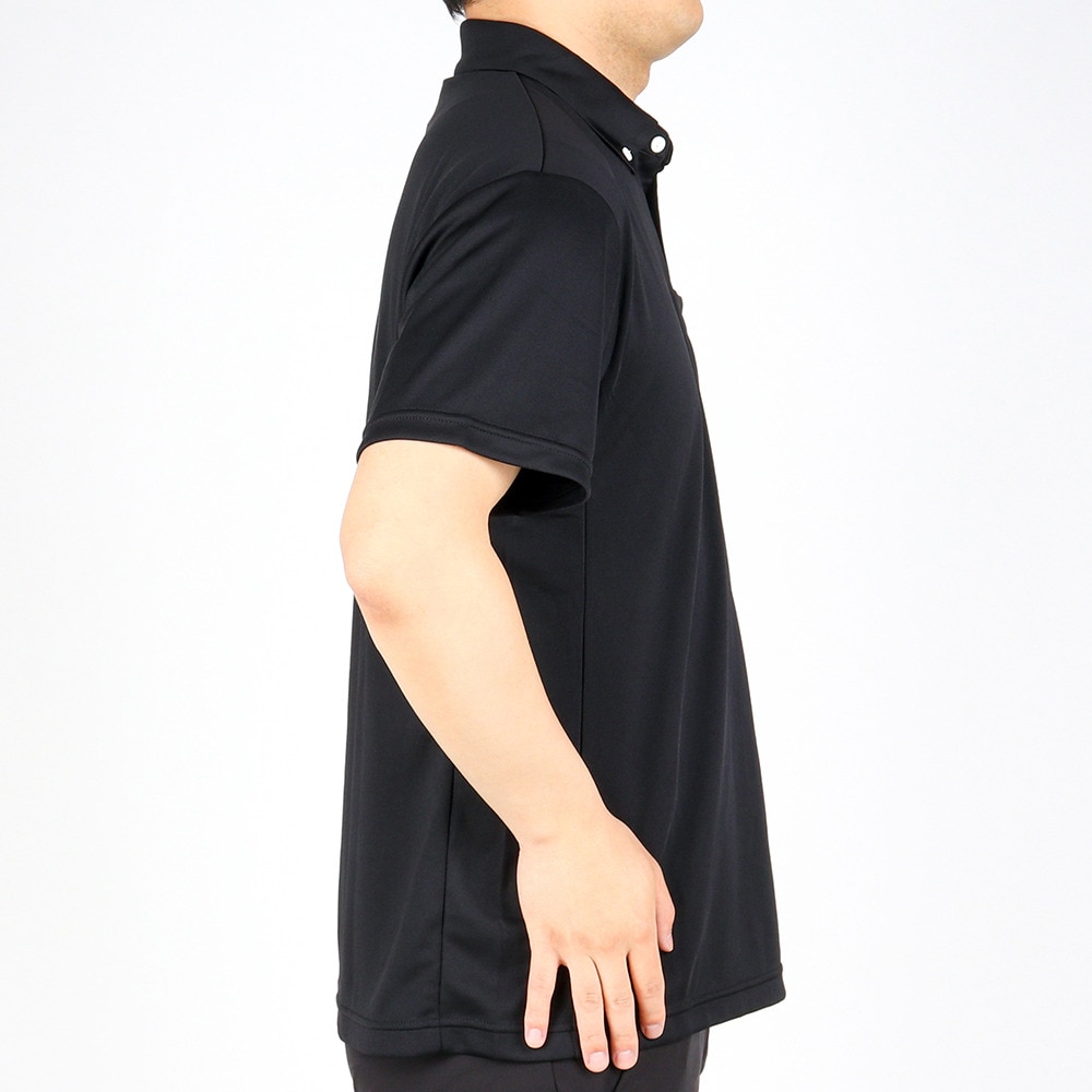 デサント（DESCENTE）（メンズ）半袖ポロシャツ メンズ 接触冷感 ドライ 速乾 ドライプラス DX-C1712XB BK★★★