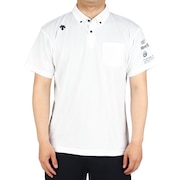 デサント（DESCENTE）（メンズ）接触冷感 ドライ 速乾 ドライプラス 半袖ポロシャツ DX-C1712XB WH