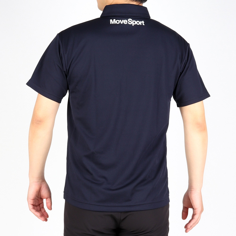 デサント（DESCENTE）（メンズ）半袖ポロシャツ メンズ 接触冷感 ドライ 速乾 ドライプラス DX-C1713XB NV★★★
