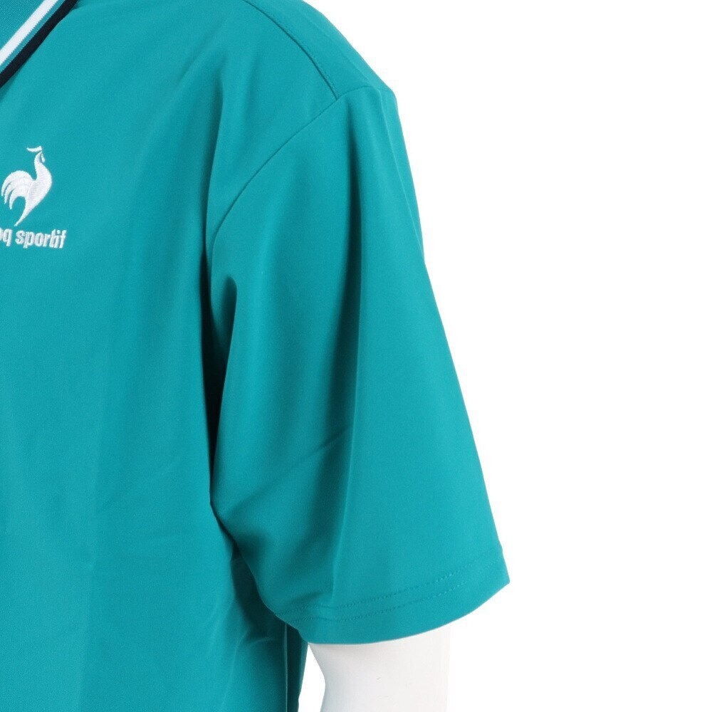 ルコックスポルティフ（lecoqsportif）（メンズ）サンスクリーンヘランカポロシャツ QMMTJA40 VRG