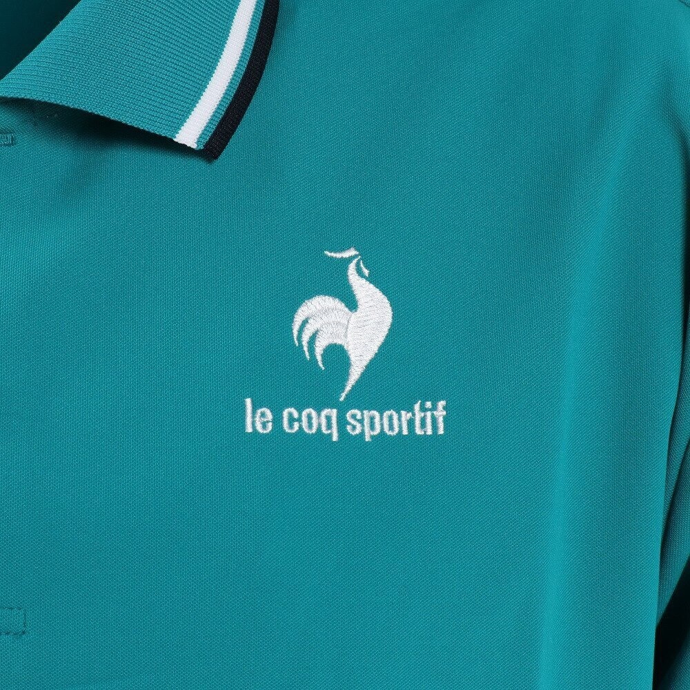 ルコックスポルティフ（lecoqsportif）（メンズ）サンスクリーンヘランカポロシャツ QMMTJA40 VRG