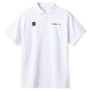 デサント（DESCENTE）（メンズ）SUNSCREEN ミニ鹿の子 バックロゴポロシャツ DMMVJA72 WH