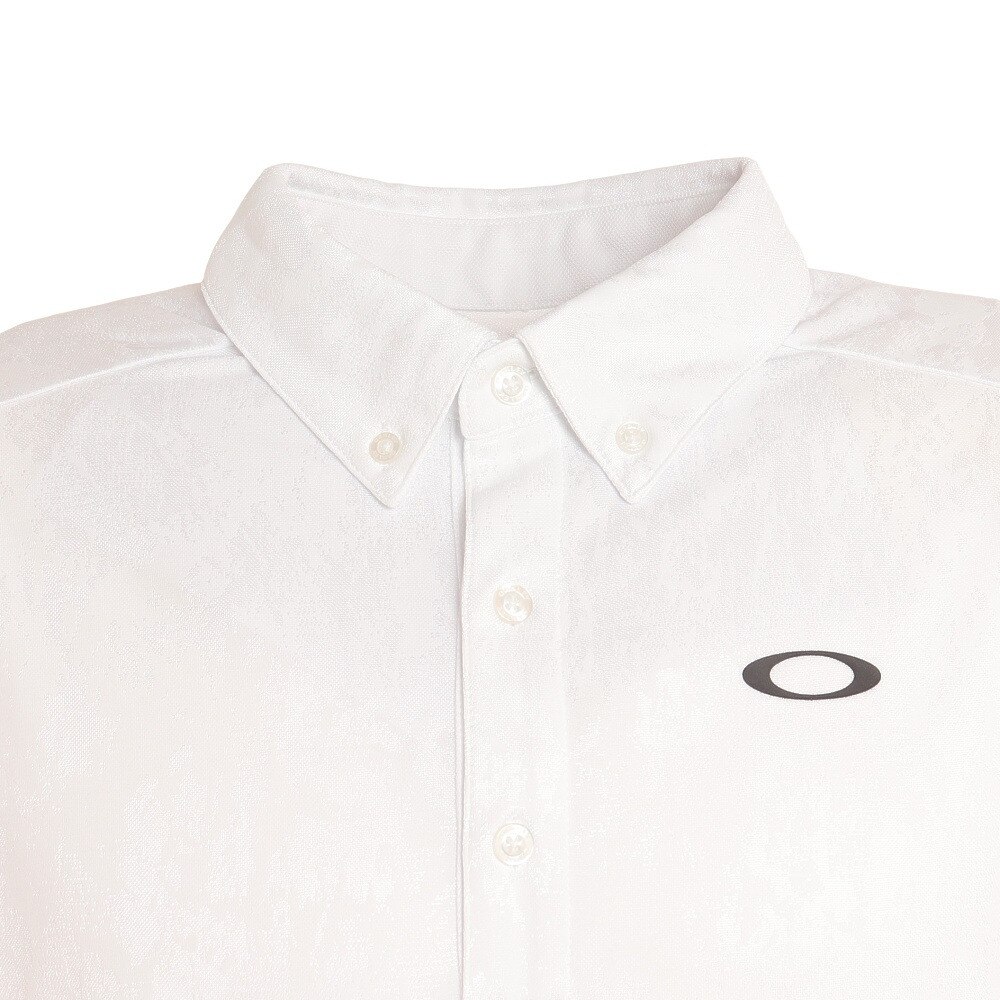 オークリー（OAKLEY）（メンズ）半袖ポロシャツ メンズ ENHANCE ジャカード FOA405149-100