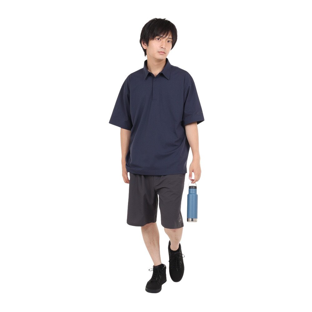 オークリー（OAKLEY）（メンズ）半袖ポロシャツ メンズ 吸汗速乾  ESSEN TECHKNIT FOA405347-6FB