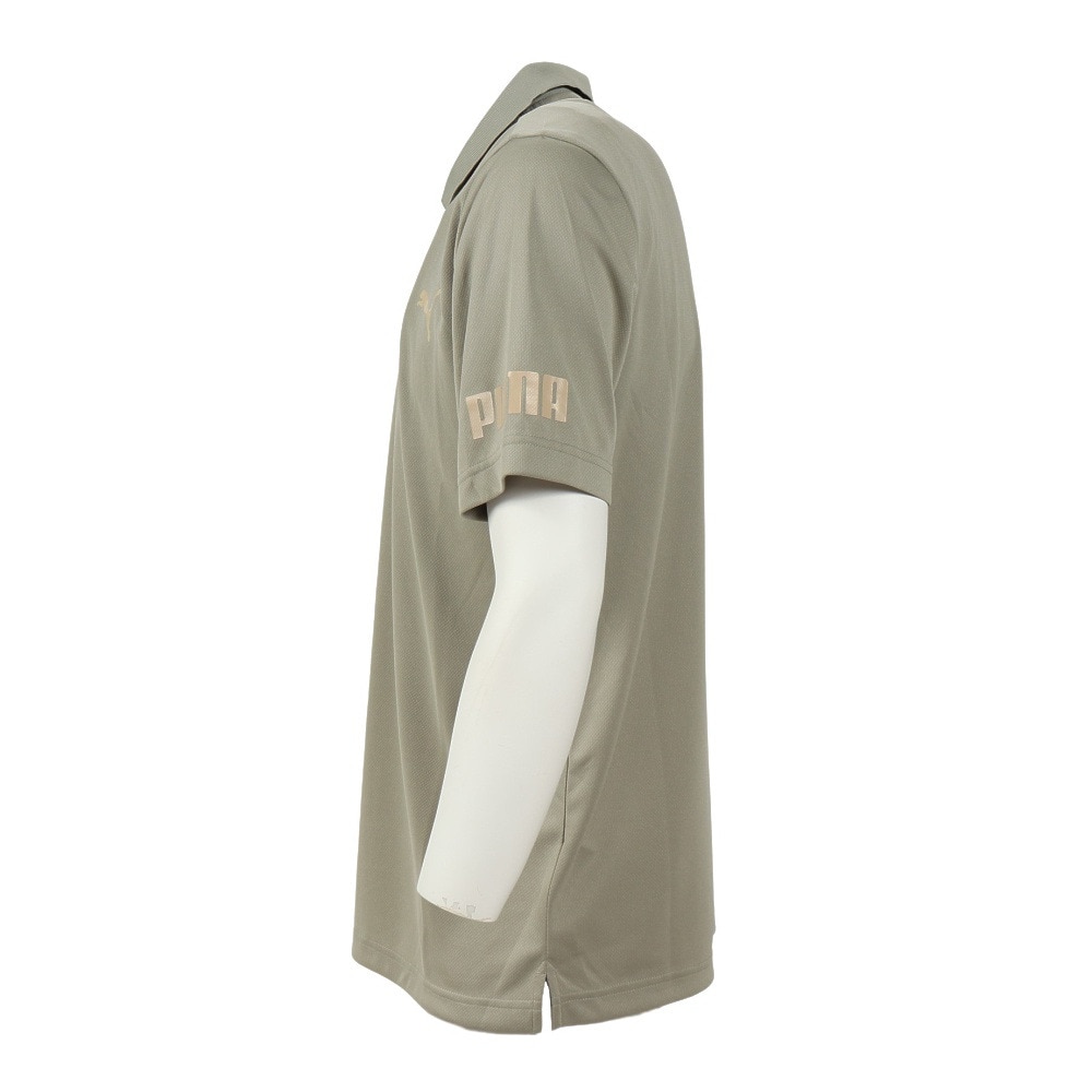 プーマ（PUMA）（メンズ）半袖ポロシャツ メンズ DRY PLUS COOL  523778 90 KHK