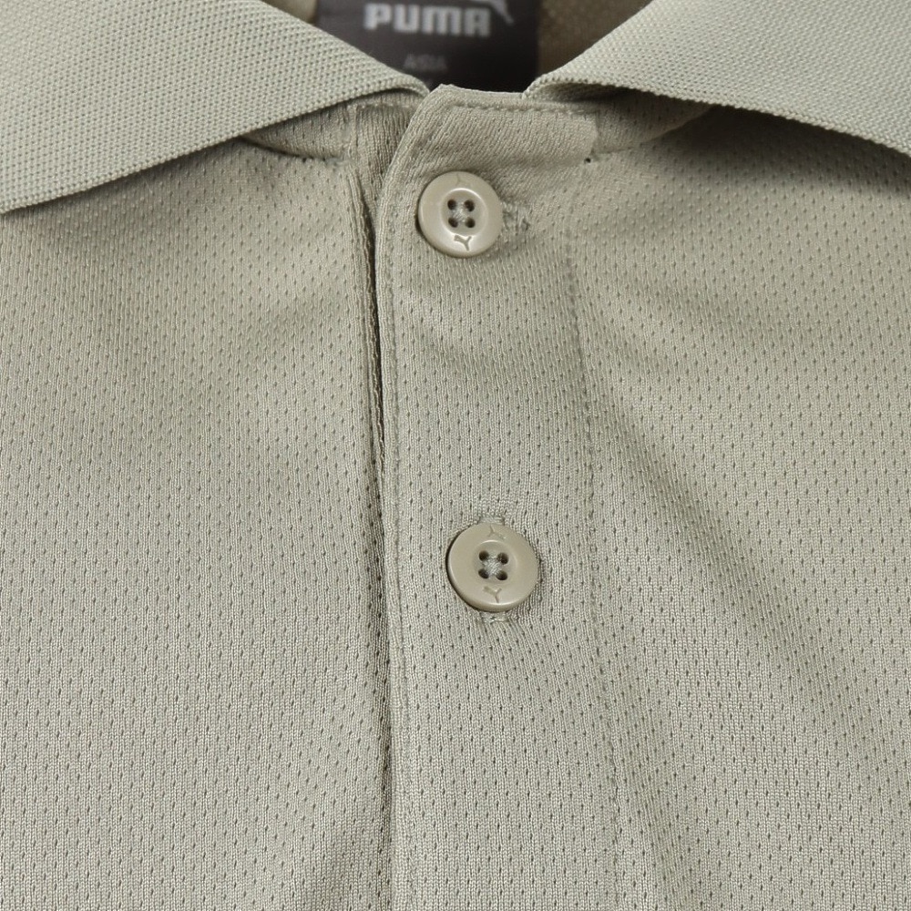 プーマ（PUMA）（メンズ）半袖ポロシャツ メンズ DRY PLUS COOL  523778 90 KHK