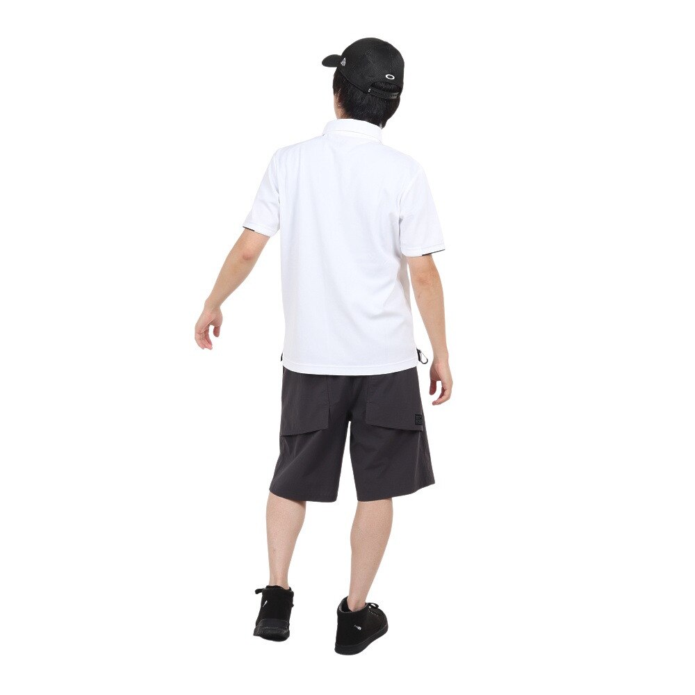 オークリー（OAKLEY）（メンズ）半袖ポロシャツ メンズ 白 吸汗速乾 OPERATIVE FOA405349-100