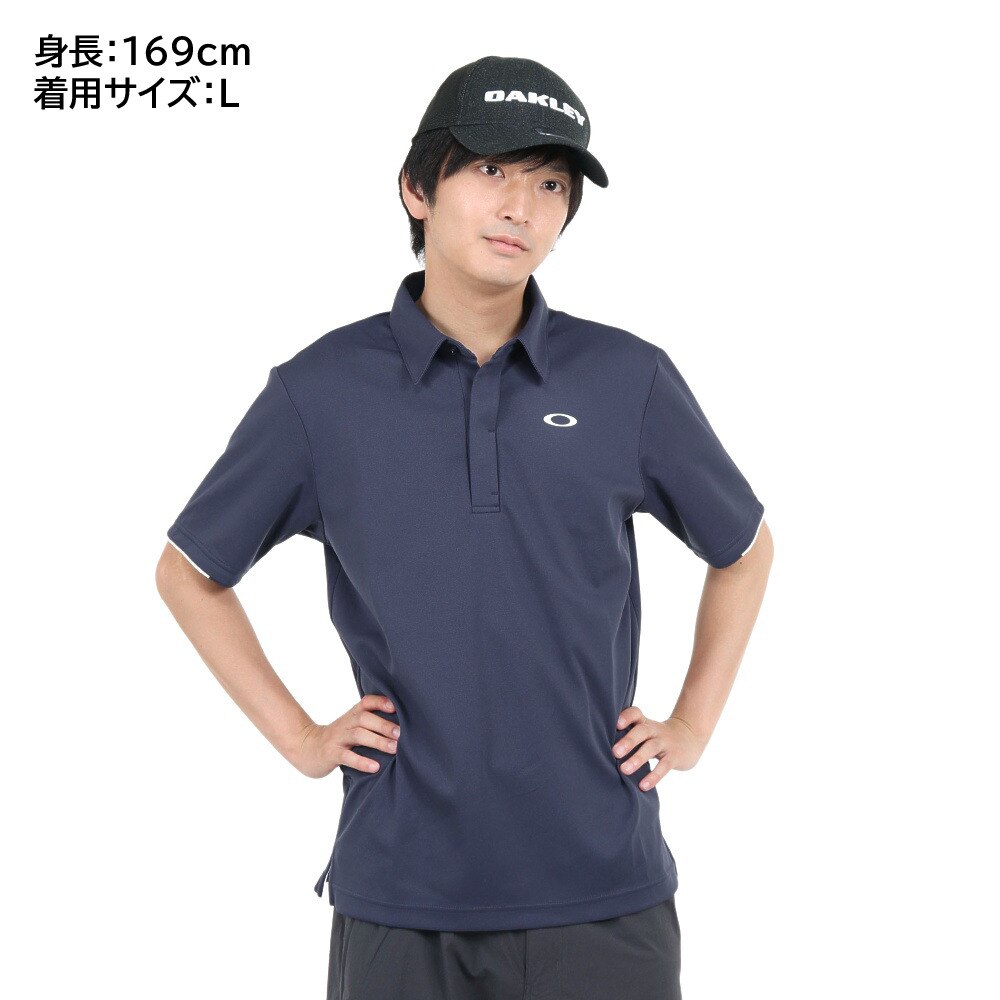 オークリー（OAKLEY）（メンズ）半袖ポロシャツ メンズ 吸汗速乾 OPERATIVE FOA405349-6FB