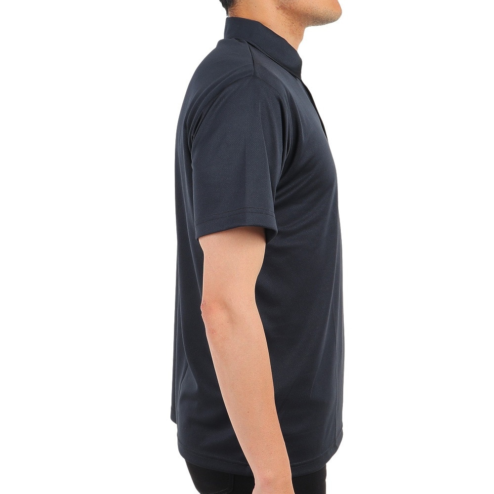 ミズノ（MIZUNO）（メンズ）半袖ポロシャツ ナビドライ 32MA219509 ブラック