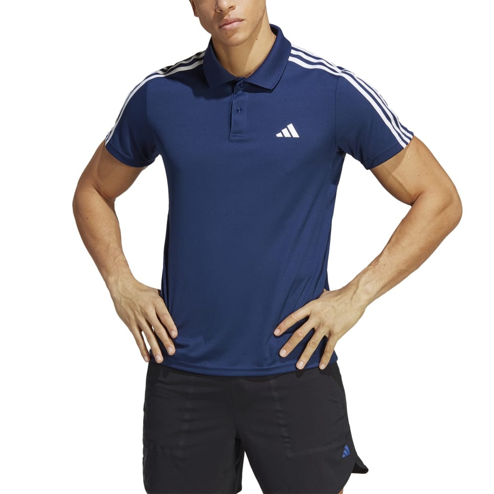 アディダス（adidas）（メンズ）半袖ポロシャツ メンズ トレイン エッセンシャルズ ピケ BXH46-IB8108  スポーツ用品はスーパースポーツゼビオ