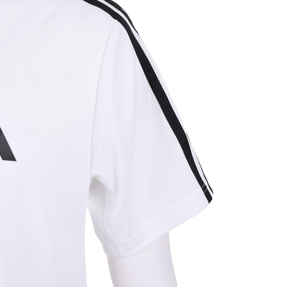 アディダス（adidas）（メンズ）トレイン エッセンシャルズ ピケ スリーストライプス トレーニング ポロシャツ BXH46-IB8109