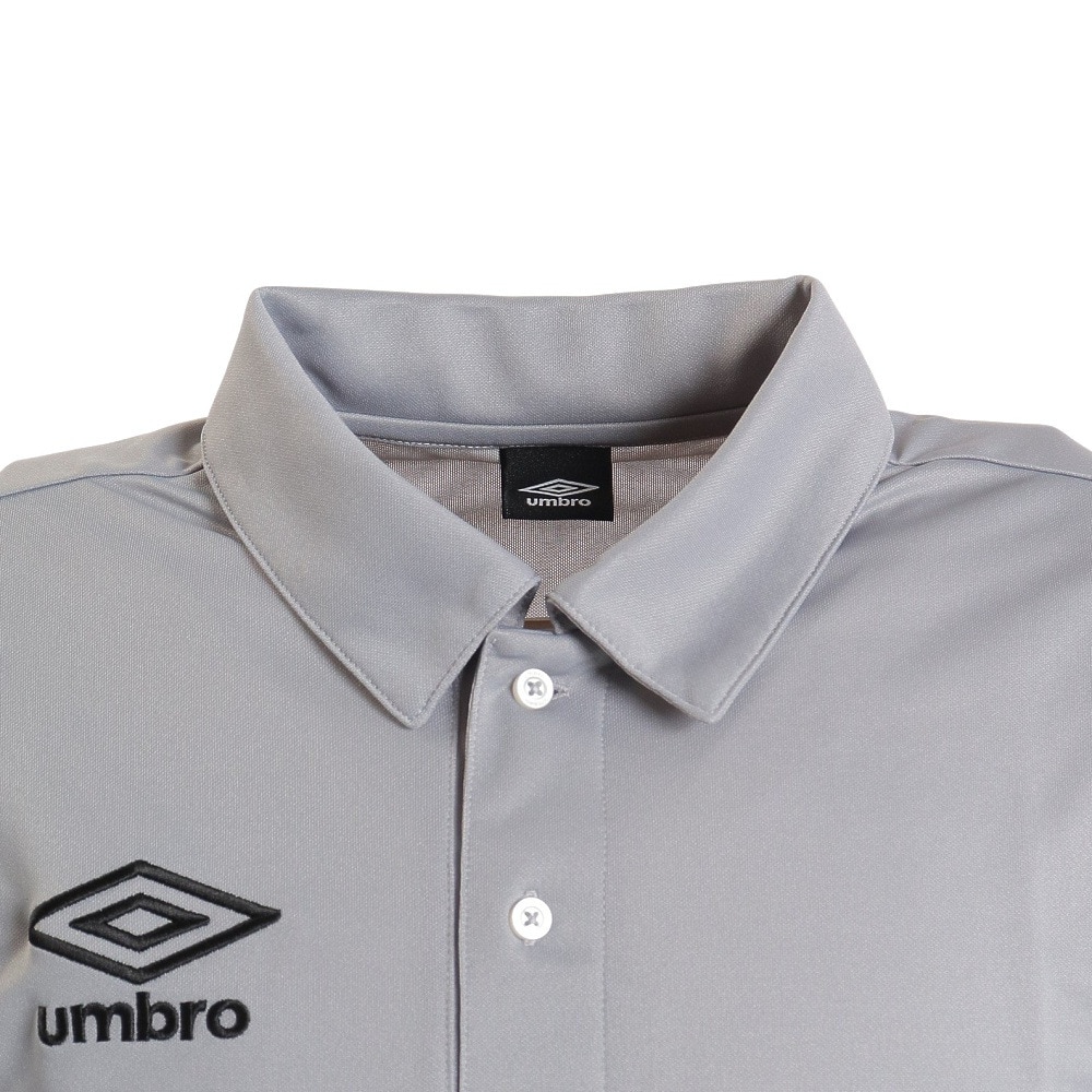アンブロ（UMBRO）（メンズ）ポロシャツ メンズ ドライ UBS7601 SLV
