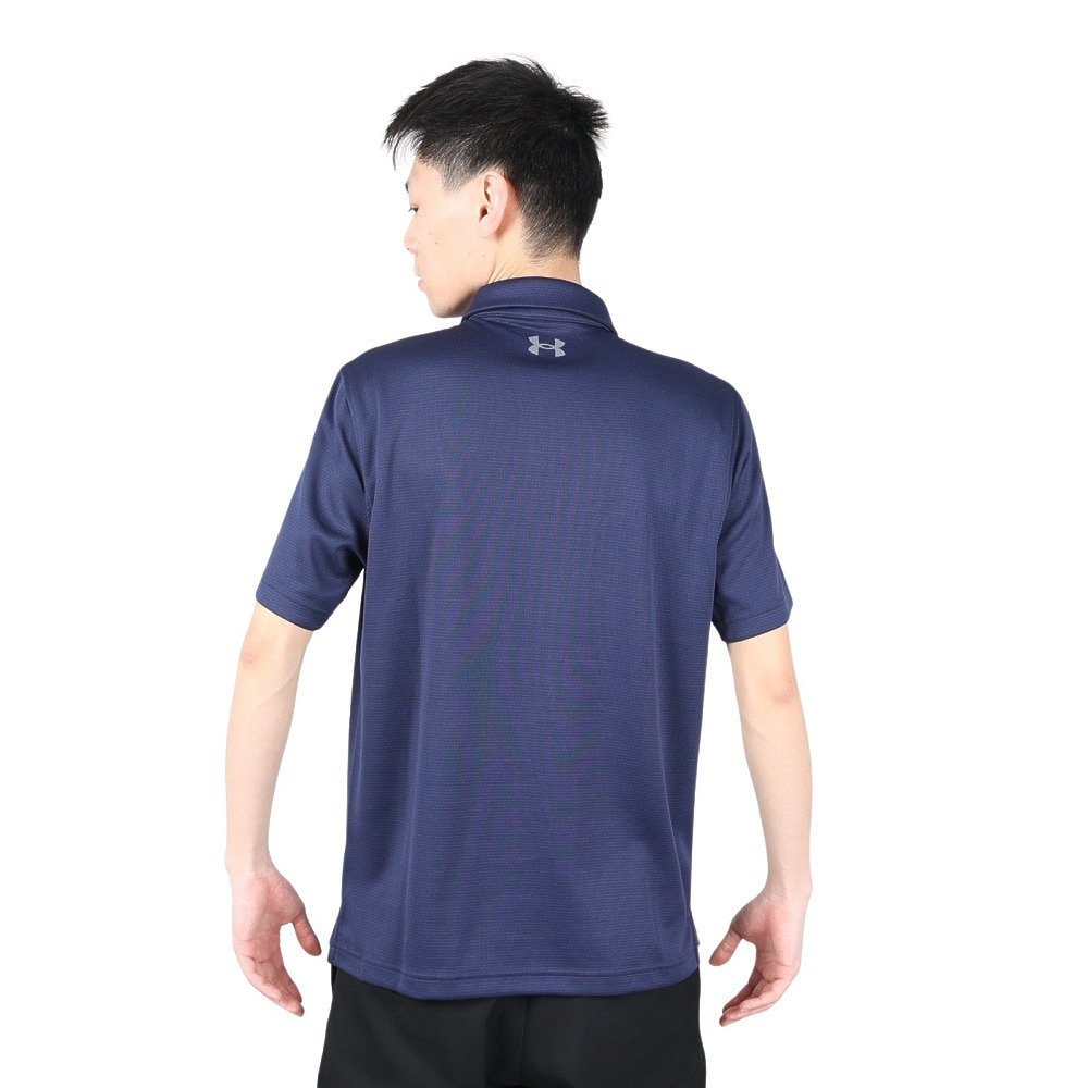 アンダーアーマー（UNDER ARMOUR）（メンズ）ゴルフウェア 半袖 ポロシャツ メンズ テックポロシャツ 1290140 MDN/GPH/GPH GO