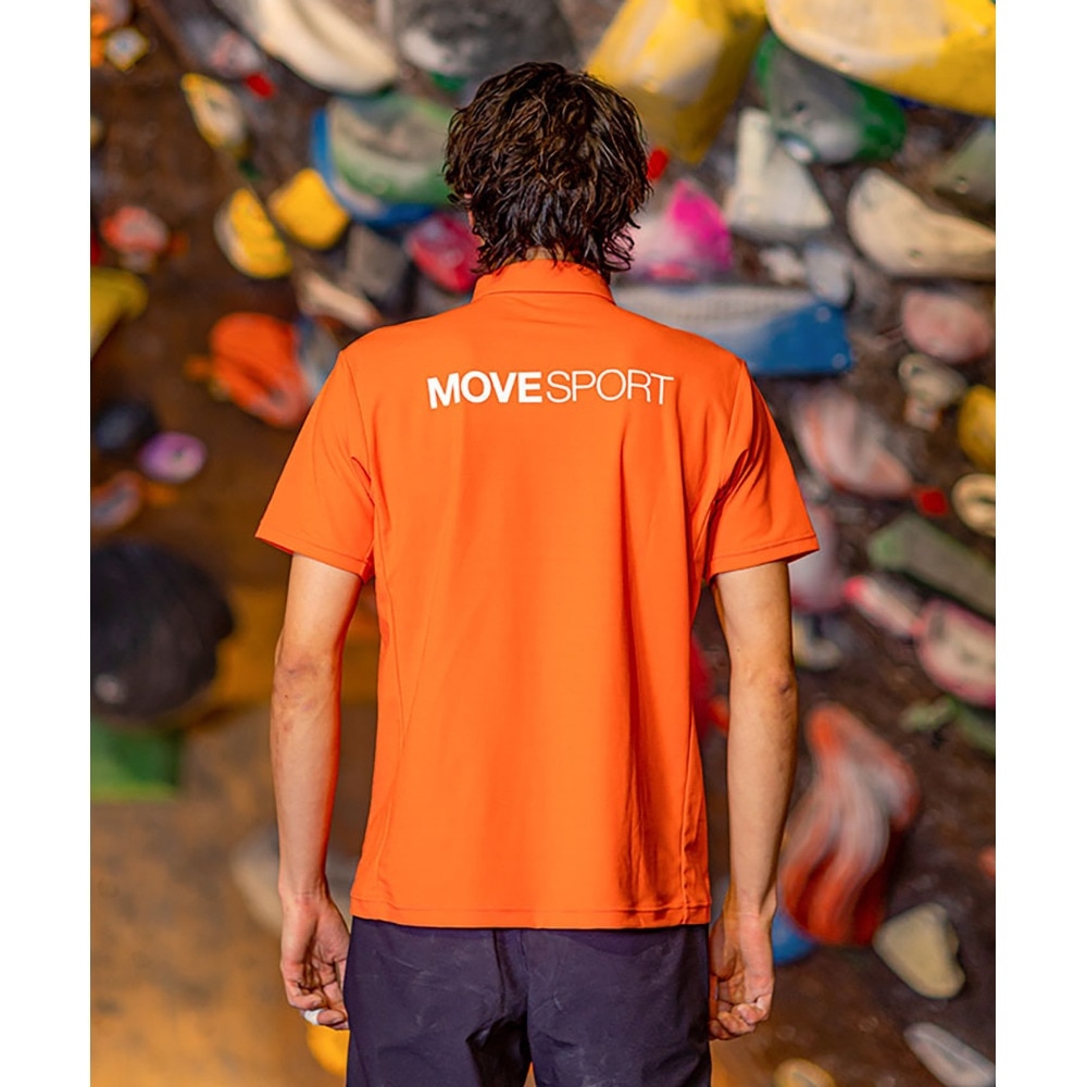 デサント（DESCENTE）（メンズ）半袖ポロシャツ メンズ SUNSCREEN ミニ鹿の子 バックロゴ DMMVJA72 ORM