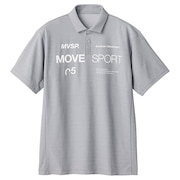 デサント(DESCENTE)(メンズ)半袖ポロシャツ メンズ SUNSCREEN ミニ鹿の子 DMMVJA74