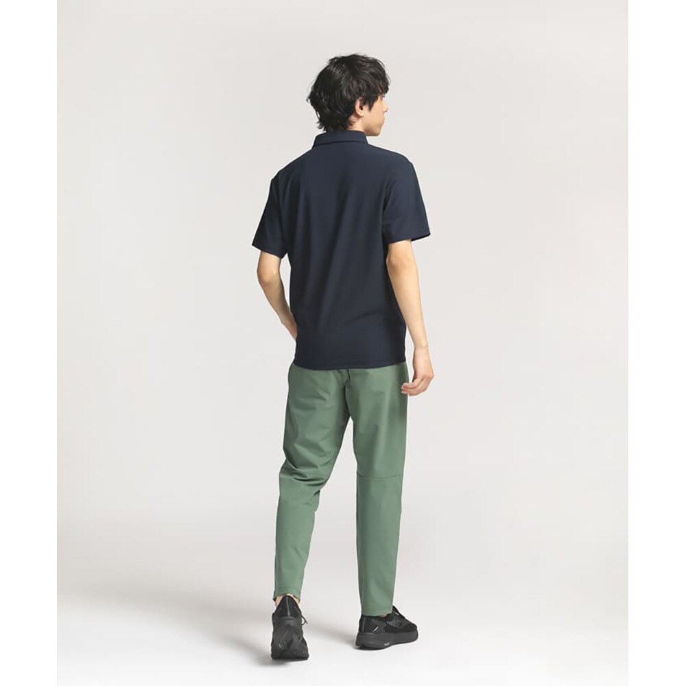 デサント（DESCENTE）（メンズ）半袖ポロシャツ メンズ SUNSCREEN ミニ鹿の子 DMMVJA74 NV