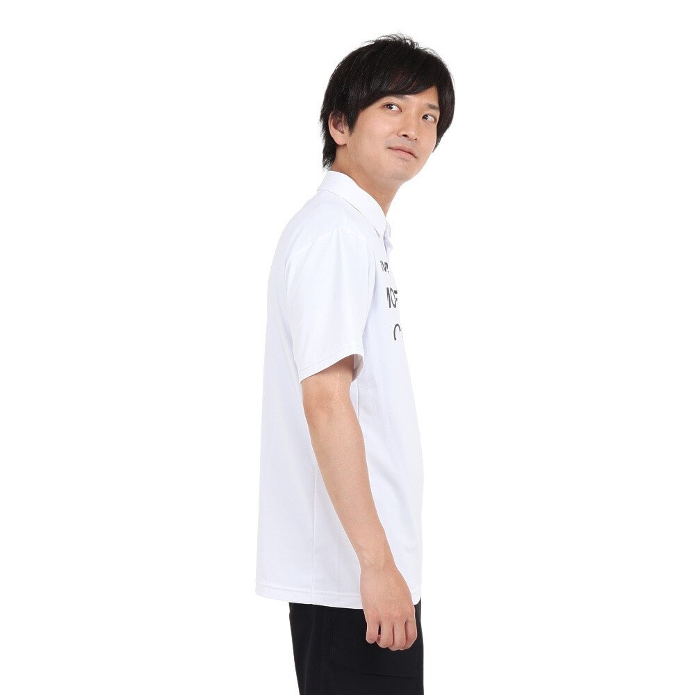 デサント（DESCENTE）（メンズ）半袖ポロシャツ メンズ SUNSCREEN ミニ鹿の子 DMMVJA74 WH