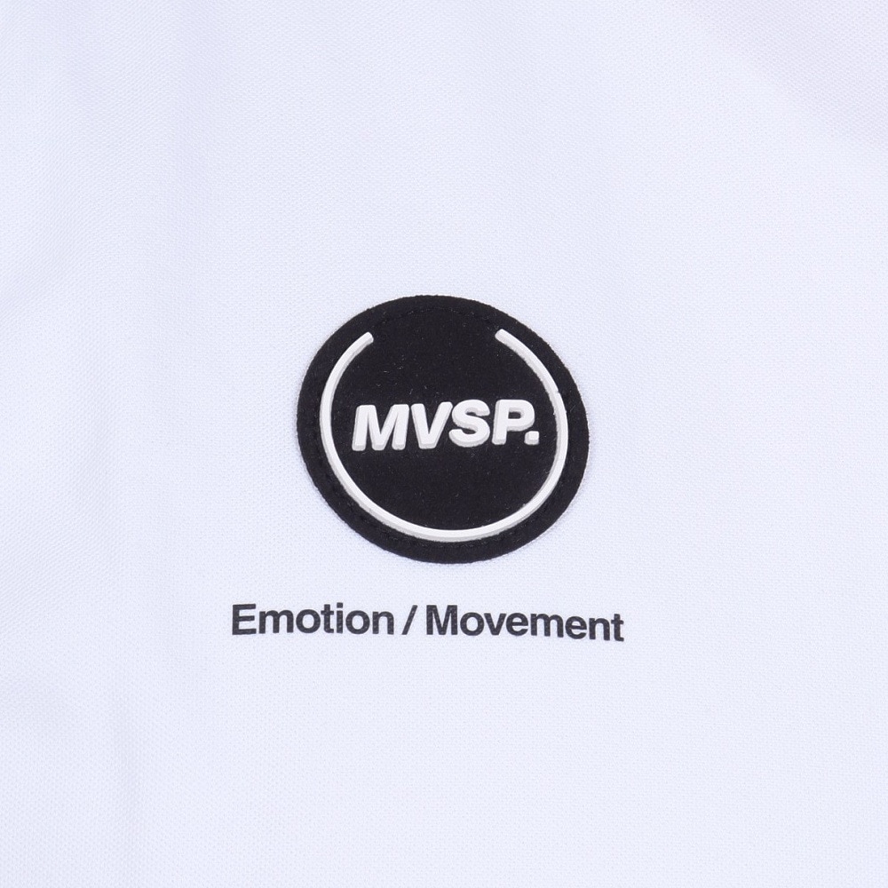デサント（DESCENTE）（メンズ、レディース）SUNSCREEN ミニ鹿の子 バックロゴ ポロシャツ DMMXJA70 WH
