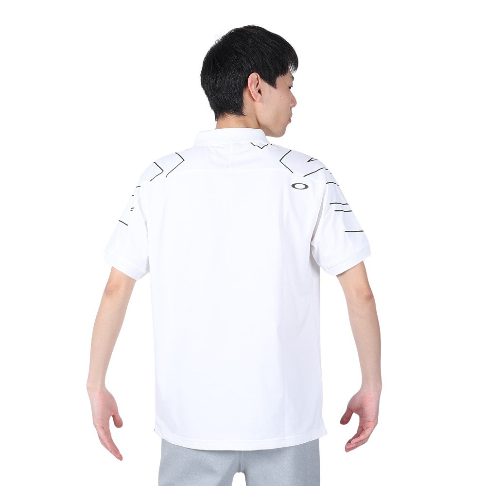 オークリー（OAKLEY）（メンズ）Enhance 半袖 Graphic ポロ 1.0 FOA406312-100