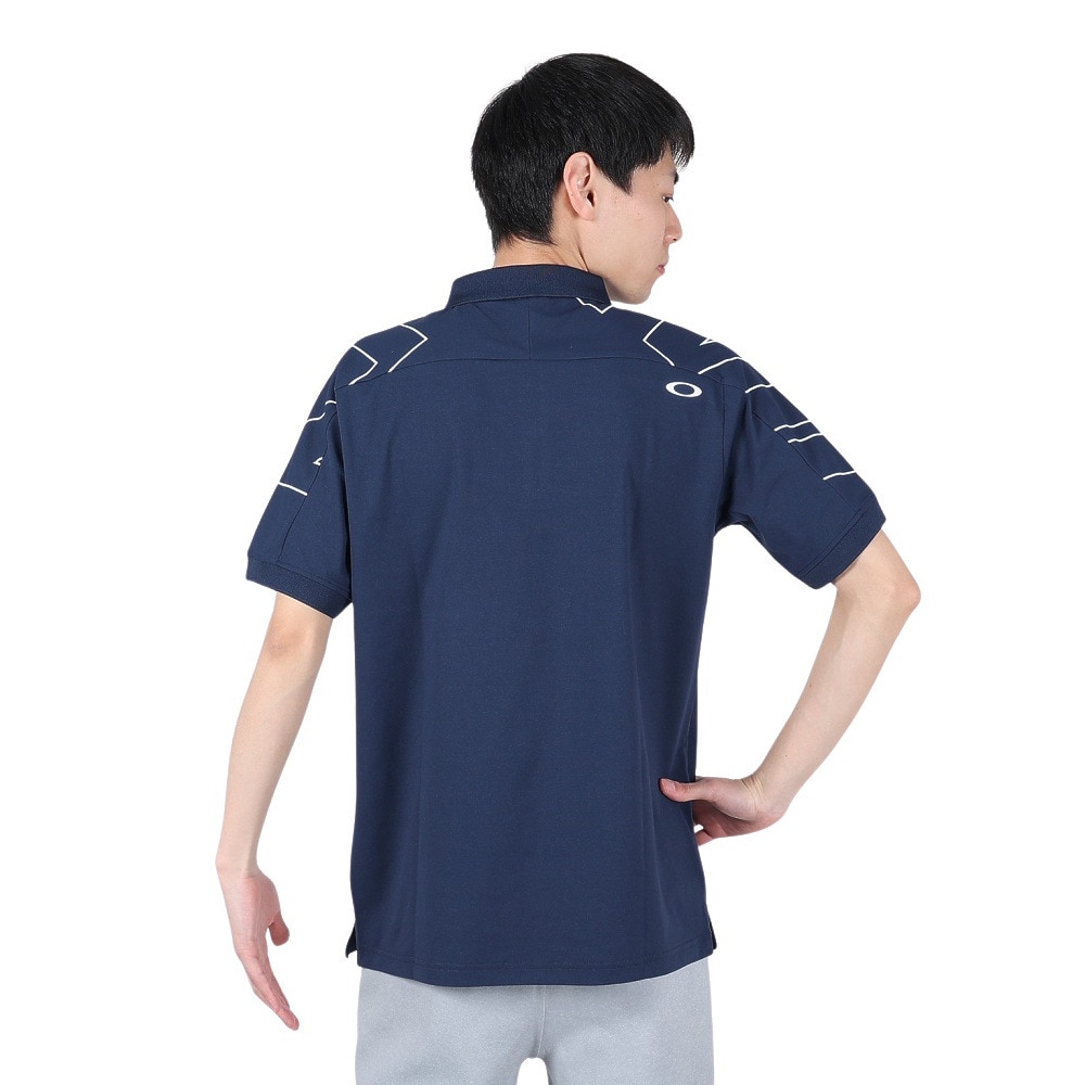 オークリー（OAKLEY）（メンズ）Enhance 半袖 Graphic ポロ 1.0 FOA406312-6FB