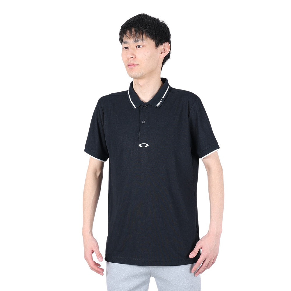 ＯＡＫＬＥＹ Enhance 半袖ポロシャツ Essential 14.0 FOA406313-02E Ｌ 90 ウェア