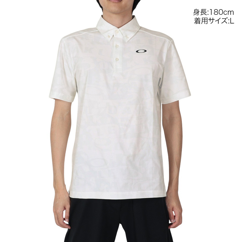 オークリー（OAKLEY）（メンズ）Enhance ショートスリーブポロシャツ Graphic 14.0 FOA406314-100
