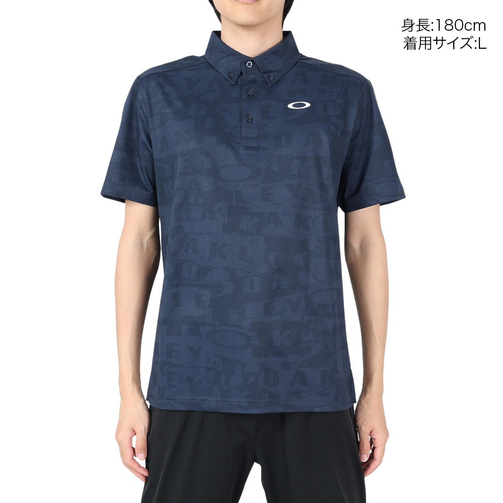 オークリー（OAKLEY）（メンズ）Enhance ショートスリーブポロシャツ Graphic 14.0 FOA406314-6FB