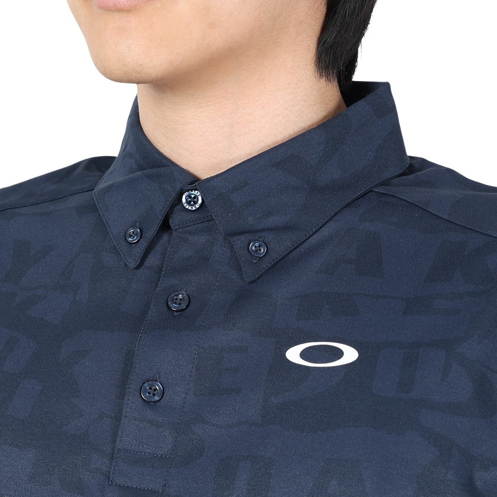 オークリー（OAKLEY）（メンズ）Enhance ショートスリーブポロシャツ Graphic 14.0 FOA406314-6FB