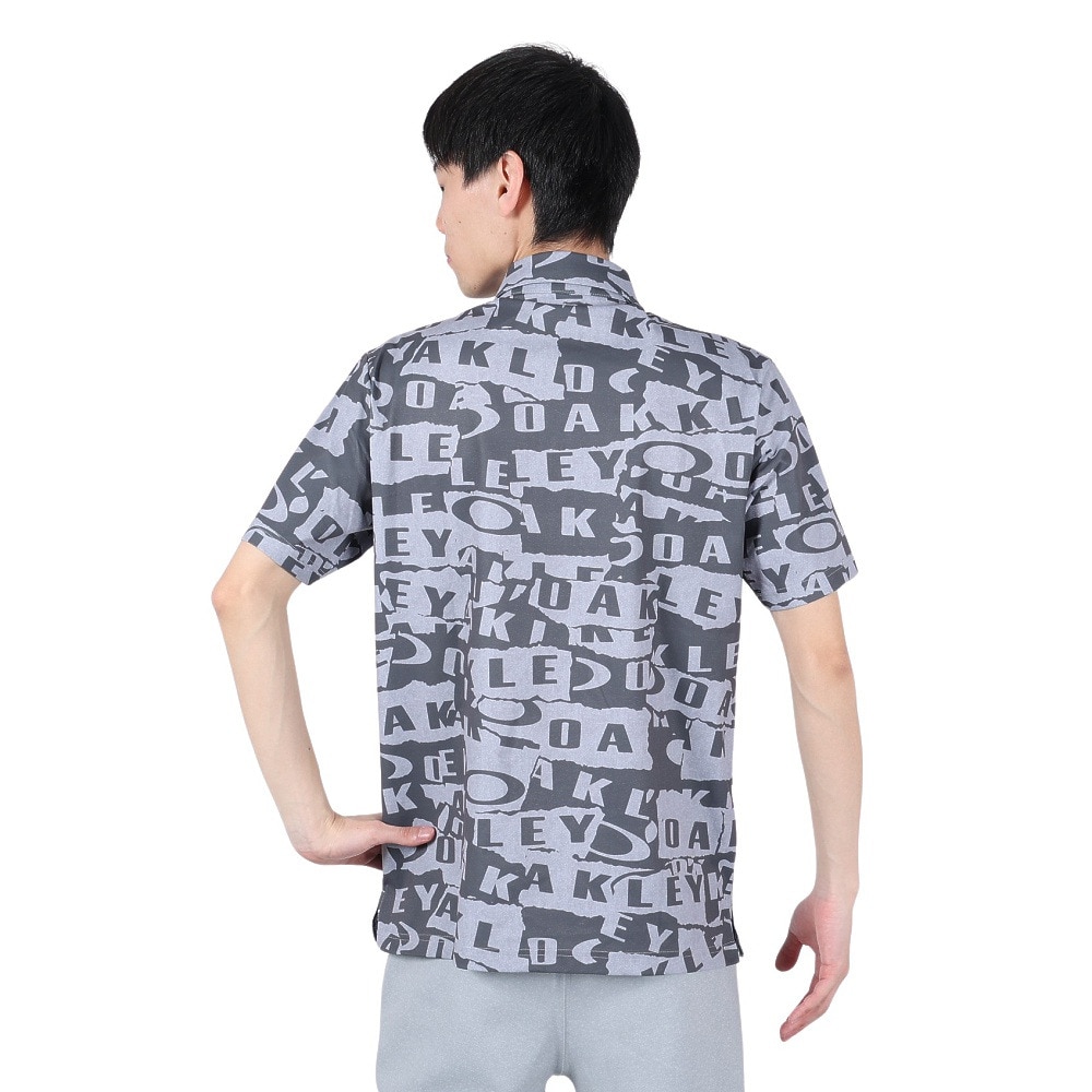 オークリー（OAKLEY）（メンズ）Enhance 半袖ポロシャツ Graphic 14.0 FOA406314-27B