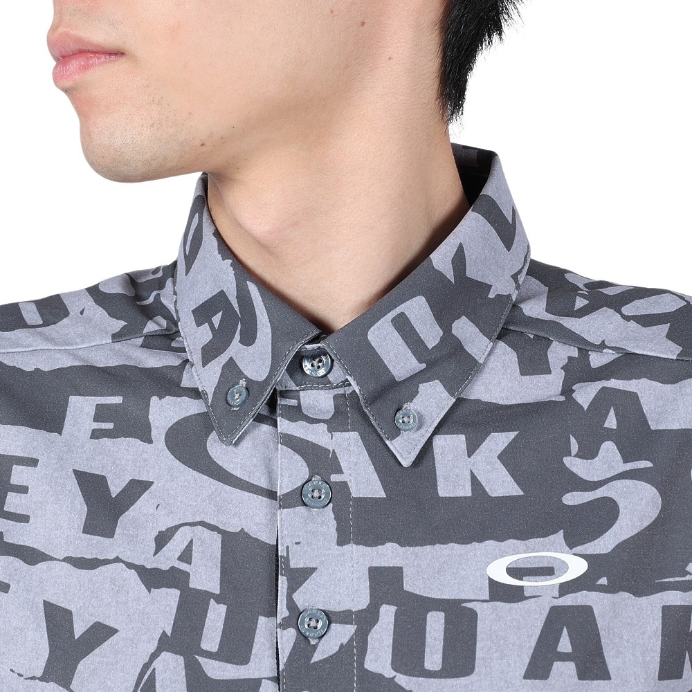 オークリー（OAKLEY）（メンズ）Enhance 半袖ポロシャツ Graphic 14.0 FOA406314-27B