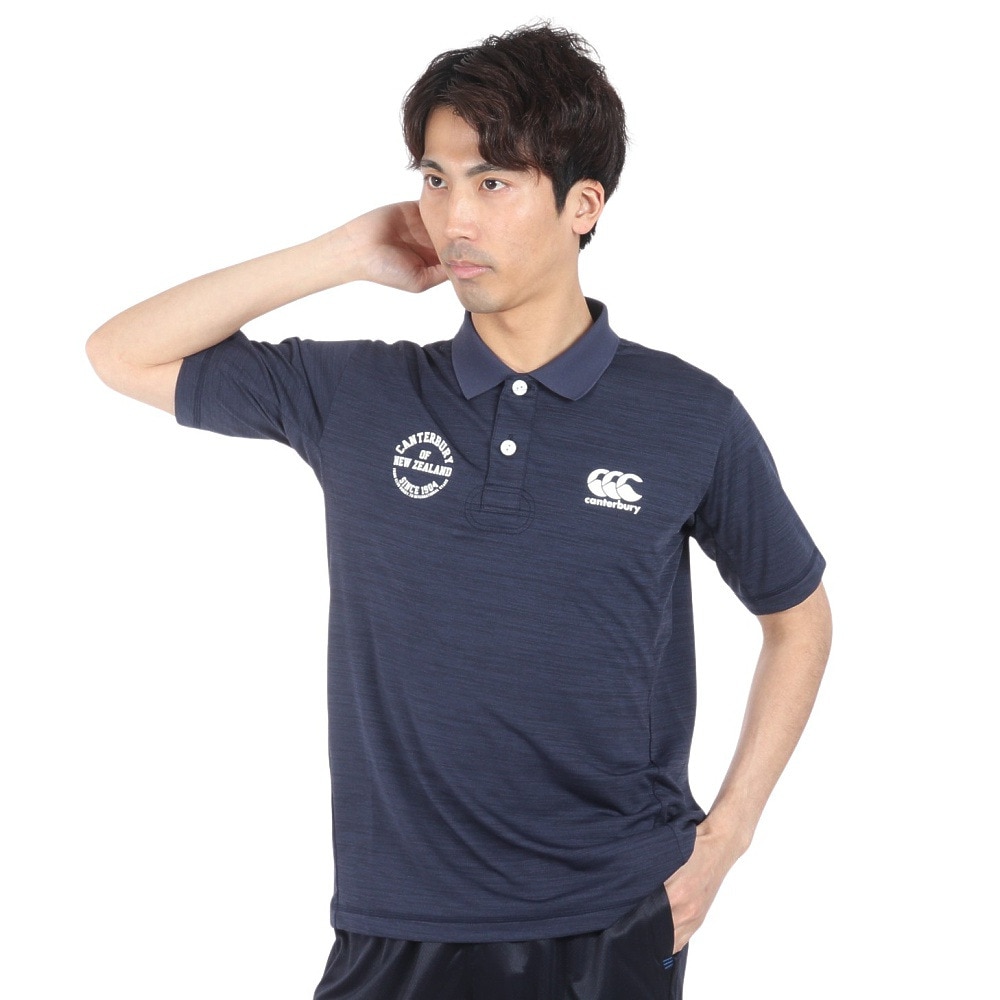 カンタベリー（canterbury）（メンズ）FLEXCOOL 半袖Tシャツ RA34157 NV