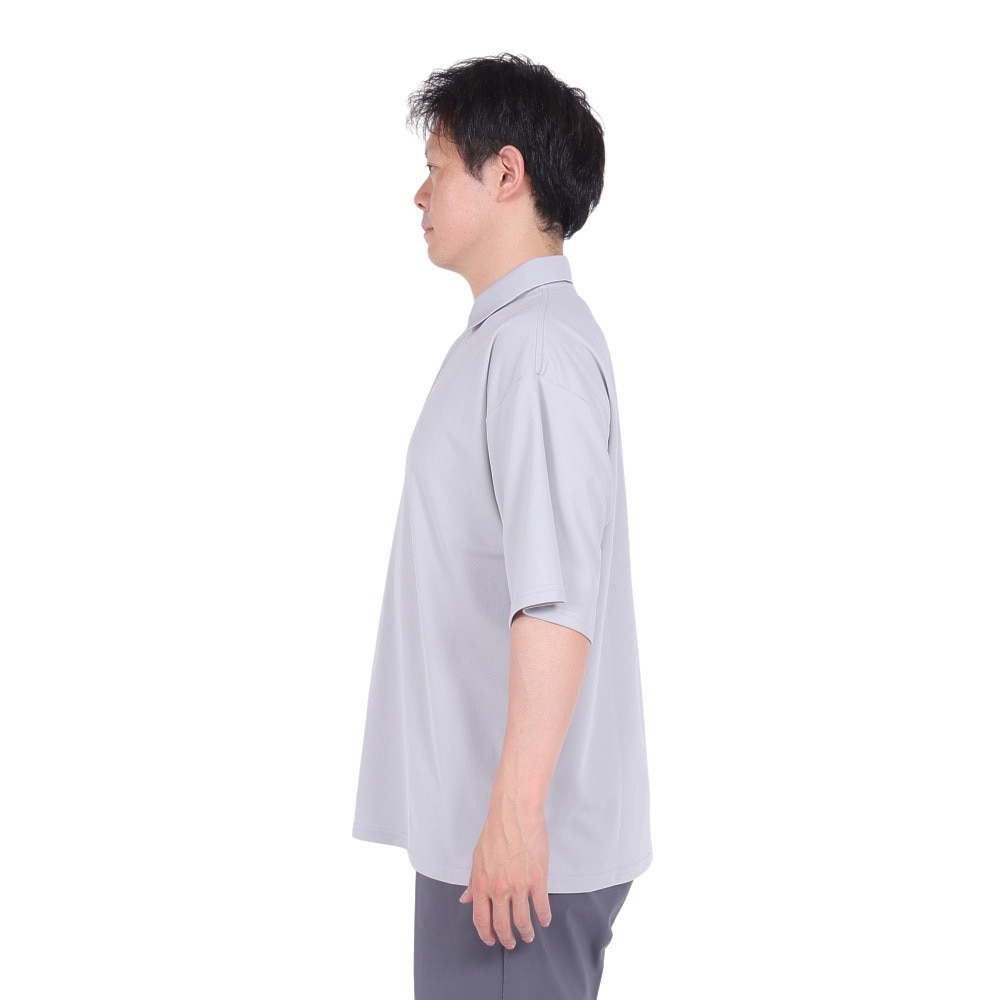 デュアリグ（DUARIG）（メンズ）ドライプラス 半袖ポロシャツ 4S0019-TRCT-863CD GRY